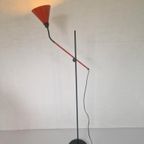 Vintage Ikea Hengellamp Design Rood. thumbnail 4