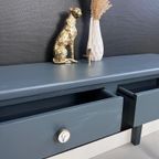 Restyled Sidetable Met Libelle Of Marmer Knopjes thumbnail 5