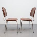 Set Van 2 Vintage Buisframe Stoelen thumbnail 9