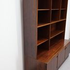 Deens Design Wandmeubel Pallisander Jaren 70 thumbnail 5
