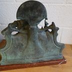 Antoon Amorgasti Groen Gepatineerde Brons thumbnail 7