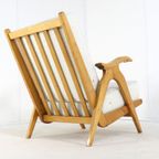 Vintage Fauteuil Eiken Nieuw Gestoffeerd | 2 Beschikbaar 'nederweert' thumbnail 3