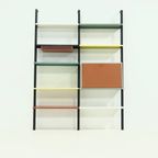 Rare Modular Wall Unit By Coen De Vries For Devo 1950s thumbnail 13