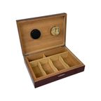 Vintage/ Art Deco Style - Humidor For Cigars - Silver Match thumbnail 3