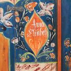 Antieke Beschilderde Bruidskast 1789 thumbnail 8