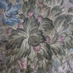 Prachtig Vintage Gobelin Bloemen Tafelkleed Lange Franjes thumbnail 7