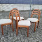 Set Van 4 Eetkamerstoelen Dyrlund Denemarken thumbnail 6