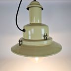 Happy Light - 'Uccello' - Scheepslamp - Emaille - Hanglamp - 1990'S thumbnail 4