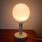 Space Age Opaline Boll Lamp Vintage Design thumbnail 2