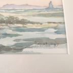 Walter Lootens - Aquarel - Zicht Uit Mousehole thumbnail 5