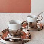 Vintage Chrome Thee/Koffieset Danish Steel House thumbnail 9