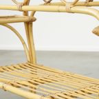 Leuke En Bijzondere Vintage Rotan Salontafel Van Rohé Noordwolde Uit De Jaren ’50 thumbnail 9