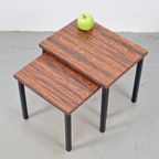 Vintage 2 Bijzettafel Nesting Pastoe Mimiset ´60 Mid Century thumbnail 8