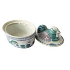 Vintage Schaal/terrine Kip Chinees Porselein, Jaren '70. thumbnail 3