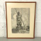 Guillaume Michiels - Gravure - Molen thumbnail 5