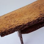 Salontafel Notenhout, Boomstam Tafel, Sidetable thumbnail 6