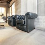 Set Van 2 Stoere Chesterfield Eenzitten / Clubzetels thumbnail 7