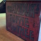 Vintage Blik, Van Ijsendijk Koffie Grutters Kruideniers Blik thumbnail 2