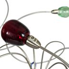 Harco Loor - Strawberry - Murano - 6 Lichts - Dimmer - 1990's thumbnail 5