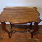 Klassieke Elegante Hollandse Antieke Bijzettafel Sidetable Side Table. thumbnail 9