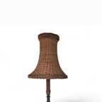 Scandinavian Rattan / Wicker Table Lamp thumbnail 4