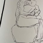 Gustav Klimt After (1862-1918), Coppia Di Amanti, 1903, Printed In Italy thumbnail 9