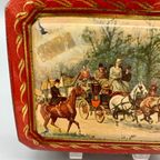 Vintage Blik Albert Heijn Paarden En Koets thumbnail 4