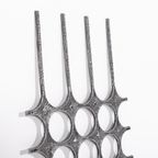 Brutalist Casted Door Fixture / Deurscherm / Deurdecoratie, 1980’s thumbnail 4
