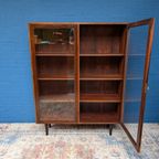 Vintage Palissander Vitrinekast, Jaren 60 thumbnail 5