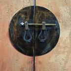 Vintage Antieke Oosters Aziatisch Kastje Wandmeuble thumbnail 11