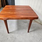 Vintage Deense Salontafel Massief Teak thumbnail 10