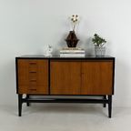 Scandinavisch Vintage Teak Fineren Dressoir Kauto thumbnail 4