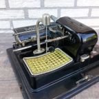 Antieke Schrijfmachine Mignon Aeg Usg thumbnail 4