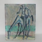 Schilderij Ridder Op Paard Don Quichot, A. Mendola thumbnail 6