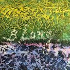 B. (Benjamin) Lang - Zonder Titel - Abstract - Acryl - Kokosvezel - 70'S thumbnail 6