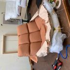 DUTCHBONE Fauteuil In Perzikoranje – Opnieuw Bekleed thumbnail 2
