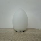 Vintage Egg Shaped Opaline Table Lamp , 1970S thumbnail 4