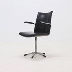 Dutch Design Swivel Desk Chair By Gebroeders De Wit 1960S thumbnail 2