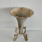 Gietijzeren Tuinvaas Creme Wit thumbnail 3