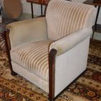 Art Deco Fauteuil, Vintage Fauteuil thumbnail 3