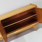 Vintage Design Dressoir - Jaren '60 Licht Hout thumbnail 12