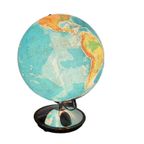 Vintage Xxl Aardbol / Globe In Glas : Columbus Duo Erdglobus thumbnail 5