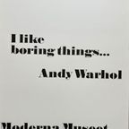 Andy Warhol, I Like Boring Things…, Copyright 2015.. thumbnail 2
