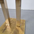 Regerncy Fratelli Orsenigo Zuil Messing Chrome Side Table 70 thumbnail 13