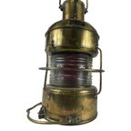 Nippon Sento - Antique - Xxl Navigation Light - Original Piece That Was Actually Used! - Working thumbnail 3