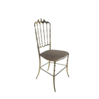 Italian Design - Chiavari Chair - High Chair - Messing - Italie - 1950's thumbnail 4