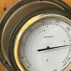 Inproco / Marine Time - Vintage Nautical Instruments And Clock Mounted On Wood thumbnail 5