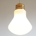 Glass Lightbulb Shaped Pendant Lamp thumbnail 12