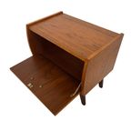 Vintage Nachtkastjes Set Van 2 Teak Fineer Jaren 60 thumbnail 14