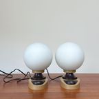 Vintage Set Lampjes Van Kremer Leuchten thumbnail 4